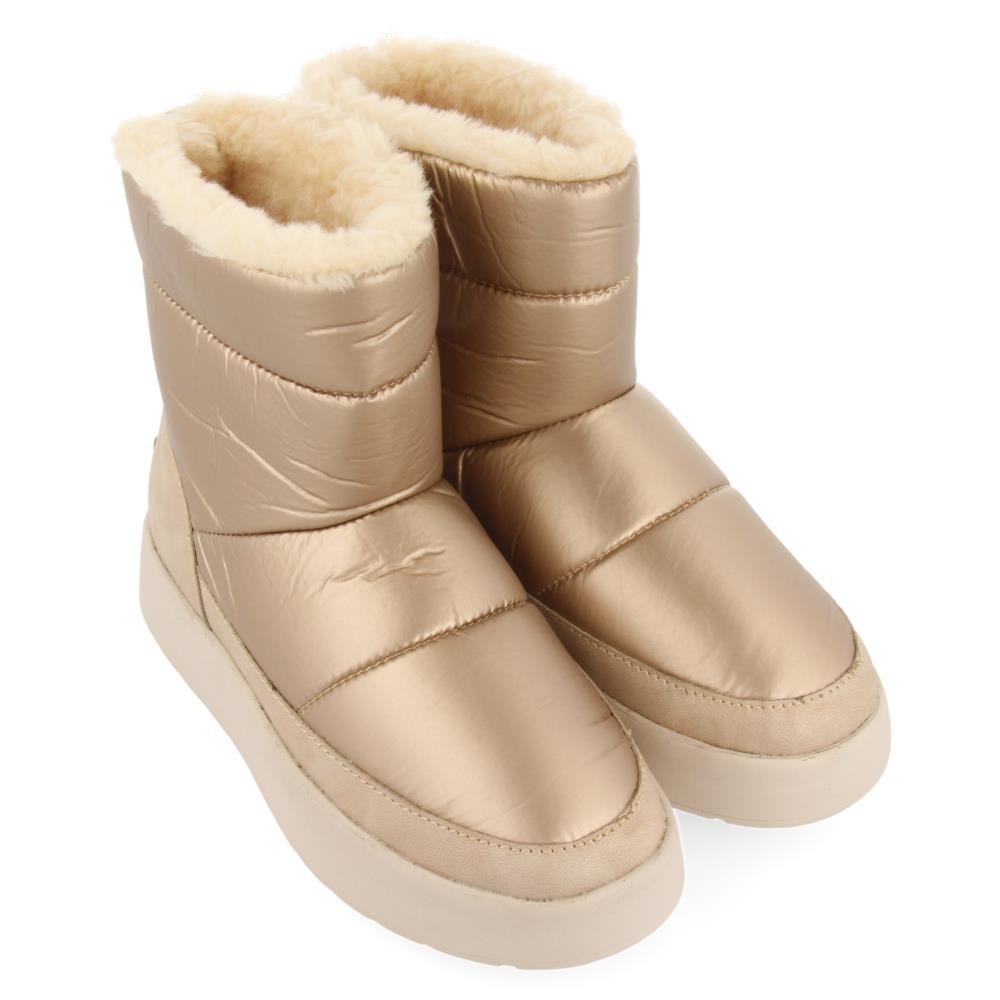 BOTIN ACOLCHADO ORO