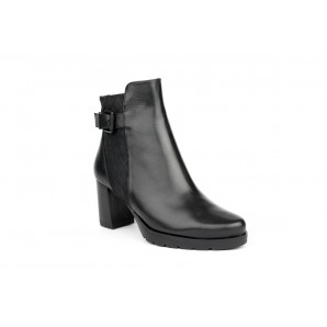 BOTIN COMBINADO HEBILLA NEGRO