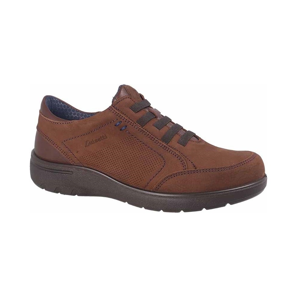 ZAPATO GOMAS PIEL GRASO COÑAC