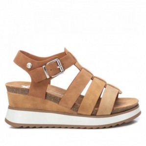 SANDALIA TIRAS CAMEL