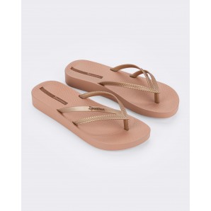 ESCLAVA PLAYA DOBLE PINK METALICK PINK