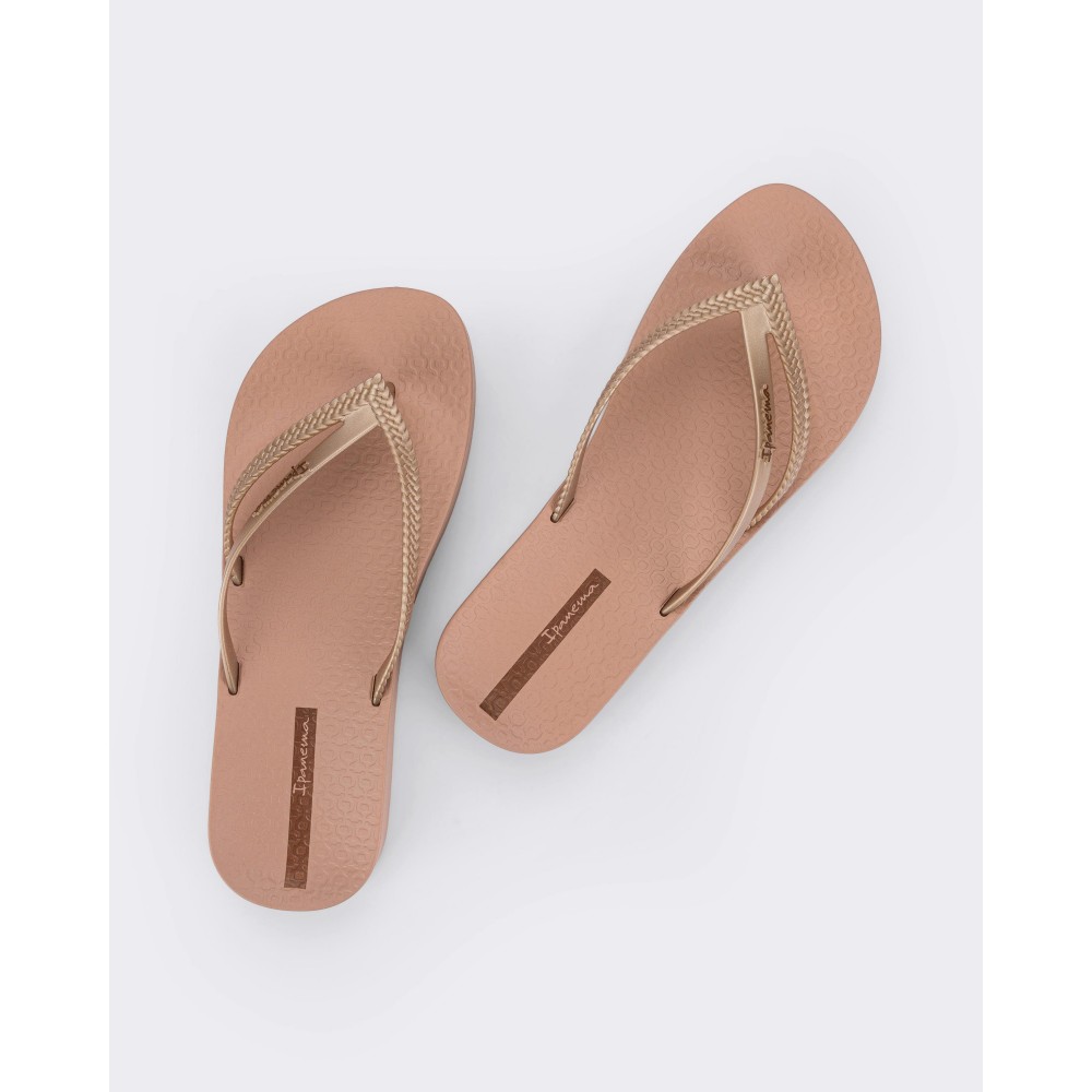 ESCLAVA PLAYA DOBLE PINK METALICK PINK