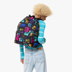 MOCHILA DIBUJOS NEGRO