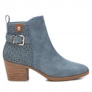 BOTIN COMBINADO JEANS