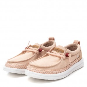 ZAPATO LONA NUDE