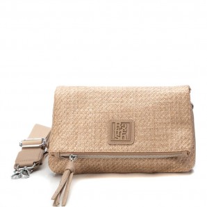 BOLSO RAFIA TAUPE
