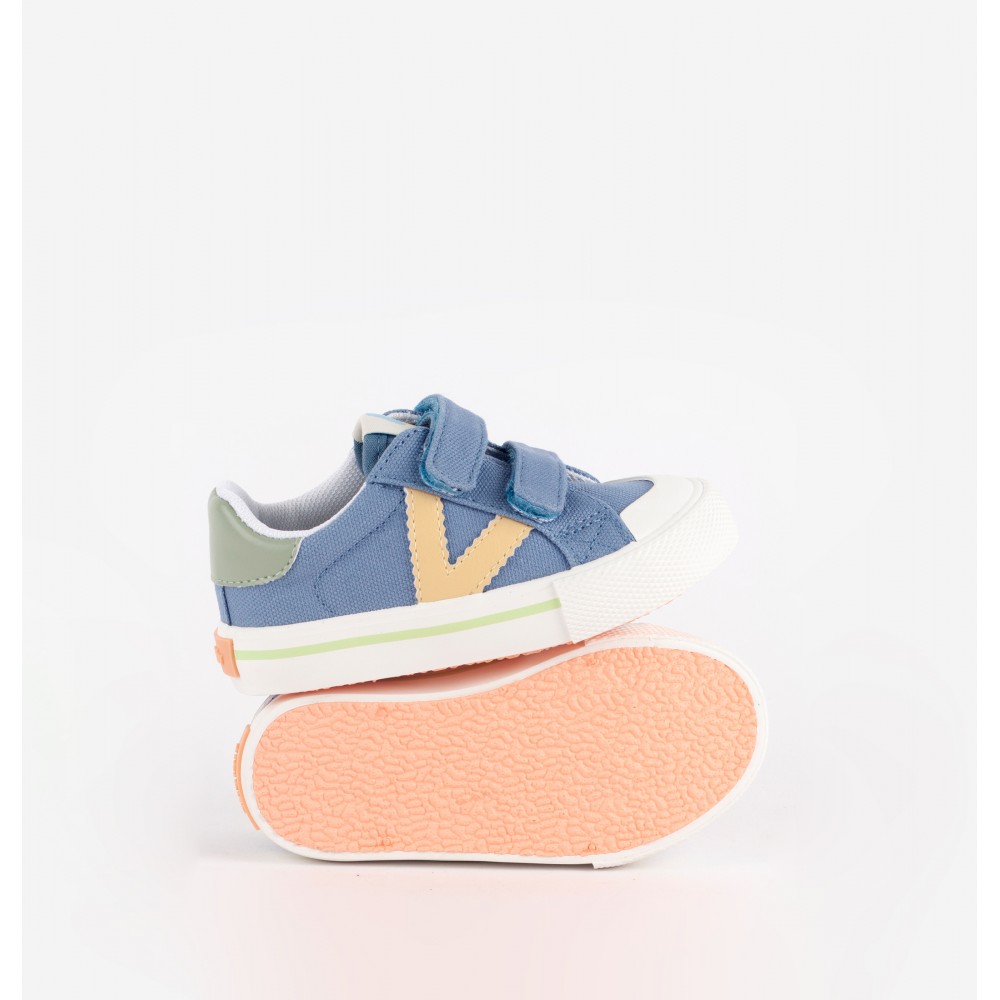 SNEAKERS VELCROS V JEANS