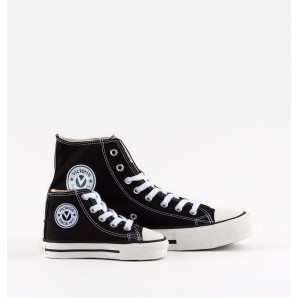 BOTA BASQUET NEGRO