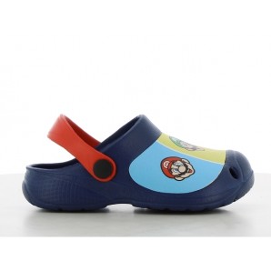 ZUECO AGUA NAVY-RED