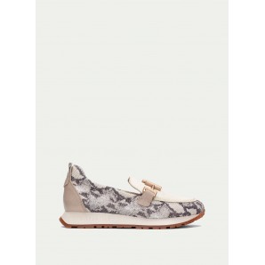 MOCASIN PITON TAUPE CERVO...