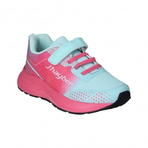 DEPORTIVO ELASTICO Y VELCRO PINK
