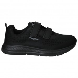 DEPORTIVO DOS VELCROS, BLACK