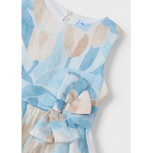 VESTIDO ESTAMPADO CIELO