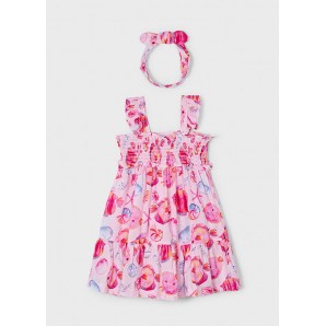 VESTIDO ESTAMPADO MAGENTA