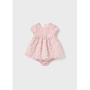 VESTIDO CEREMONIA ROSA BABY