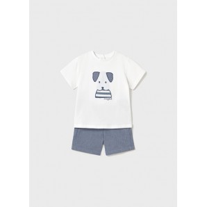 CONJUNTO BERMUDA APLIQUE...