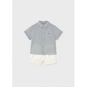 CONJUNTO BERMUDA VESTIR REGATA