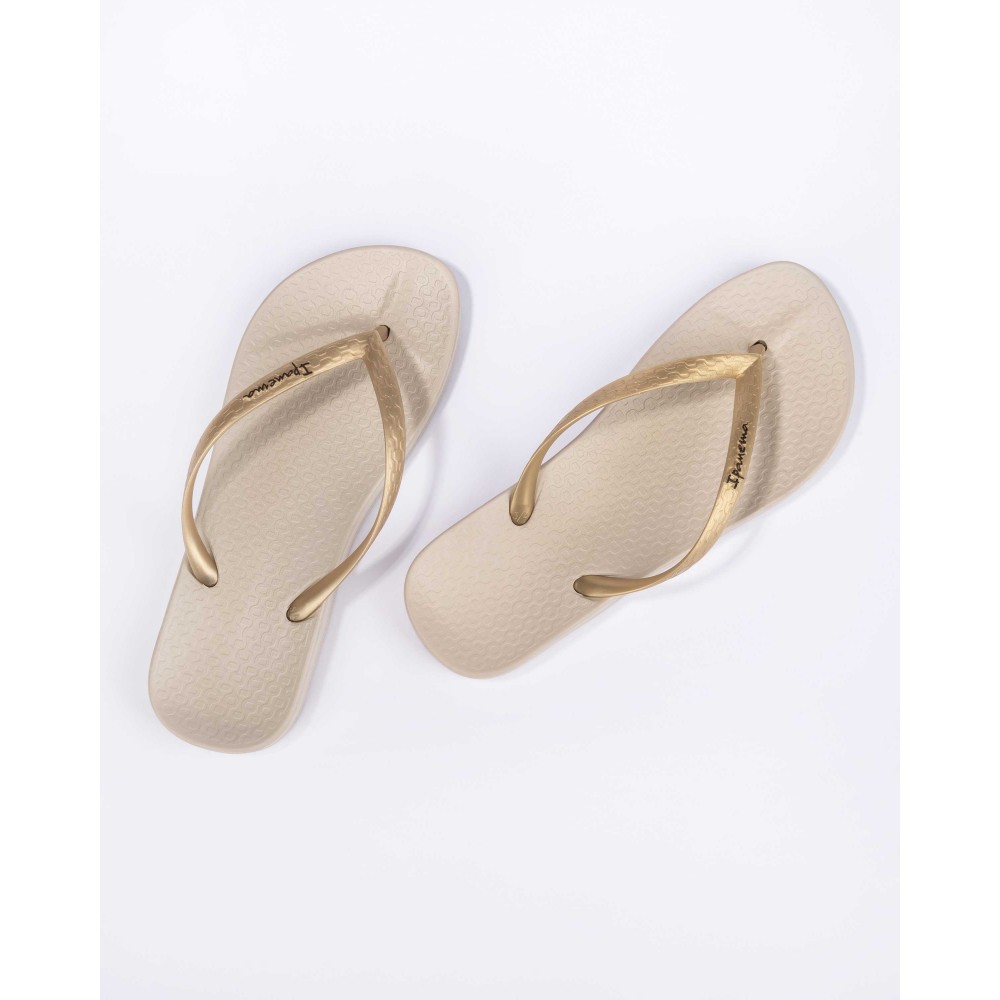 ESCLAVA BEACH ANATOMICA BEIG/GOLD
