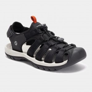 SANDALIA GOMAS NEGRO