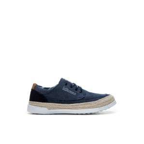 BLUCHER TEXTIL MARINO