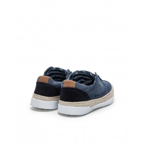 BLUCHER TEXTIL MARINO