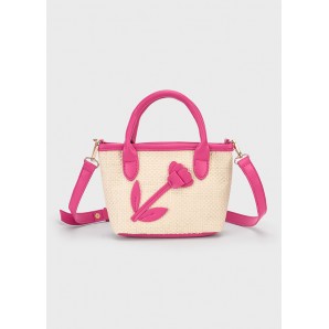 BOLSO FLOR MAGENTA