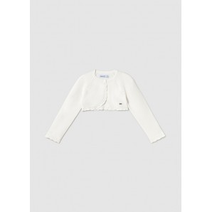 BOLERO TRICOT BASICO CRUDO