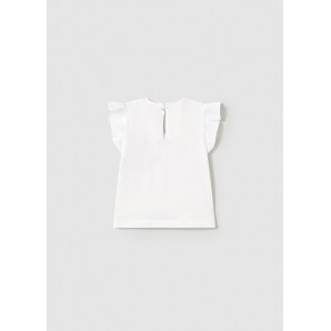 CAMISETA MANGA CORTA VESTIR BLANCO