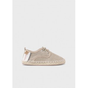 ALPARGATA CORONES YUTE TAUPE