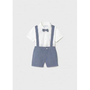 CONJUNTO BERMUDA VESTIR 3...