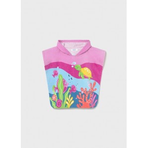  TOALLA FONDO MARINO FUCSIA