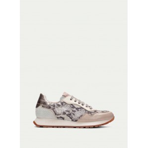 CASUAL SPORT TAUPE PITON...