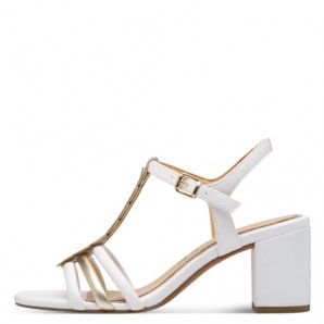 SANDALIA TIRAS T WHITE