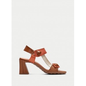 SANDALIA MIAMI CORAL-CUOIO