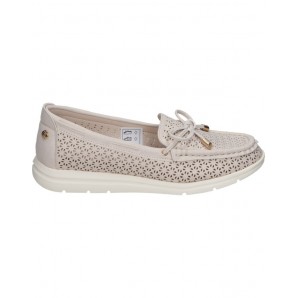 MOCASIN PICADO LAZO NUDE