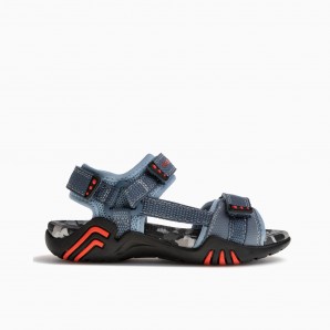 CALIFORNIA VELCROS BLUE-RED