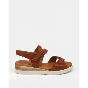 SANDALIA VELCROS CUERO