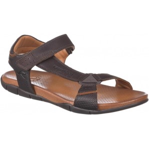 CALIFORNIA TIRA LATERAL PIEL MARRON