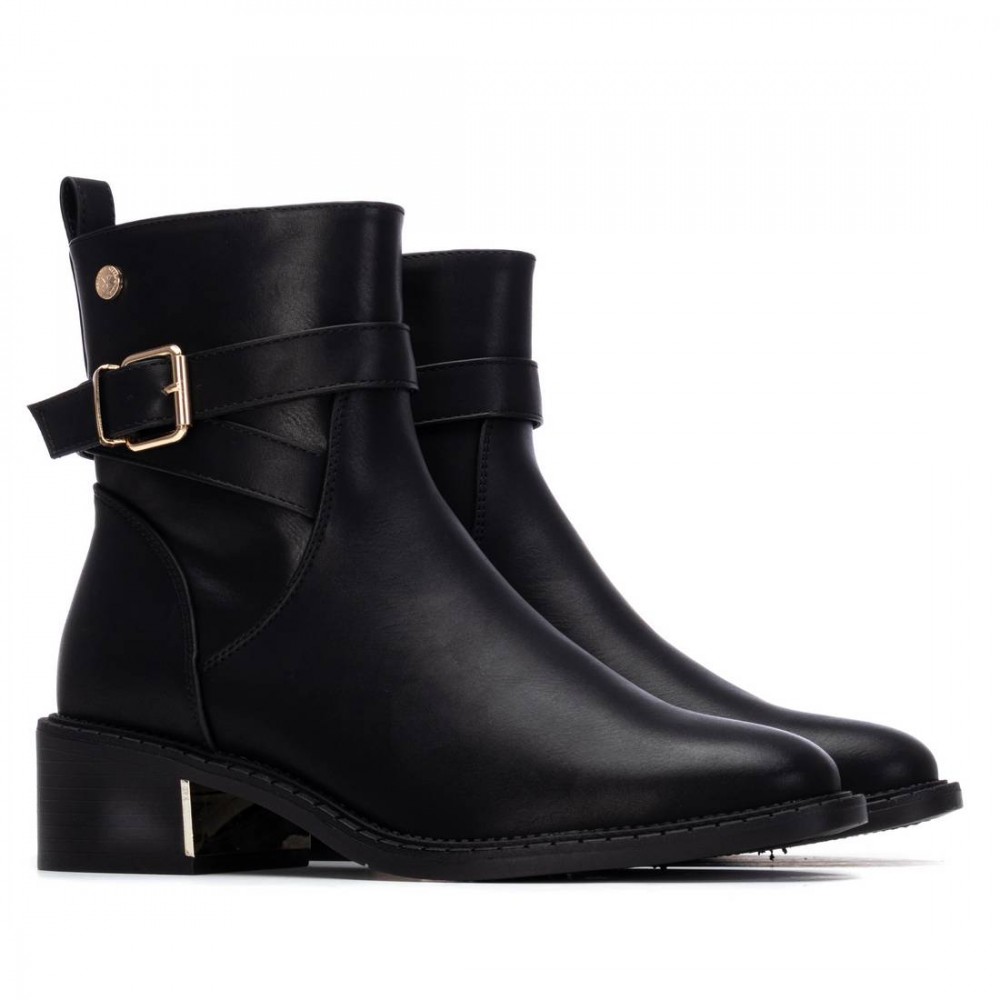 BOTIN CORREA HEBILLA CUELLO NEGRO