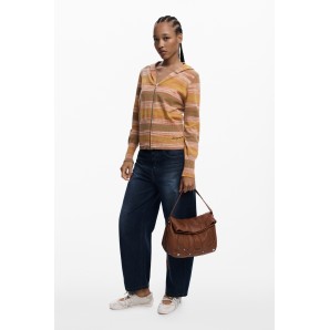 BOLSO EMBRO PATCH LOVERTY CAMEL