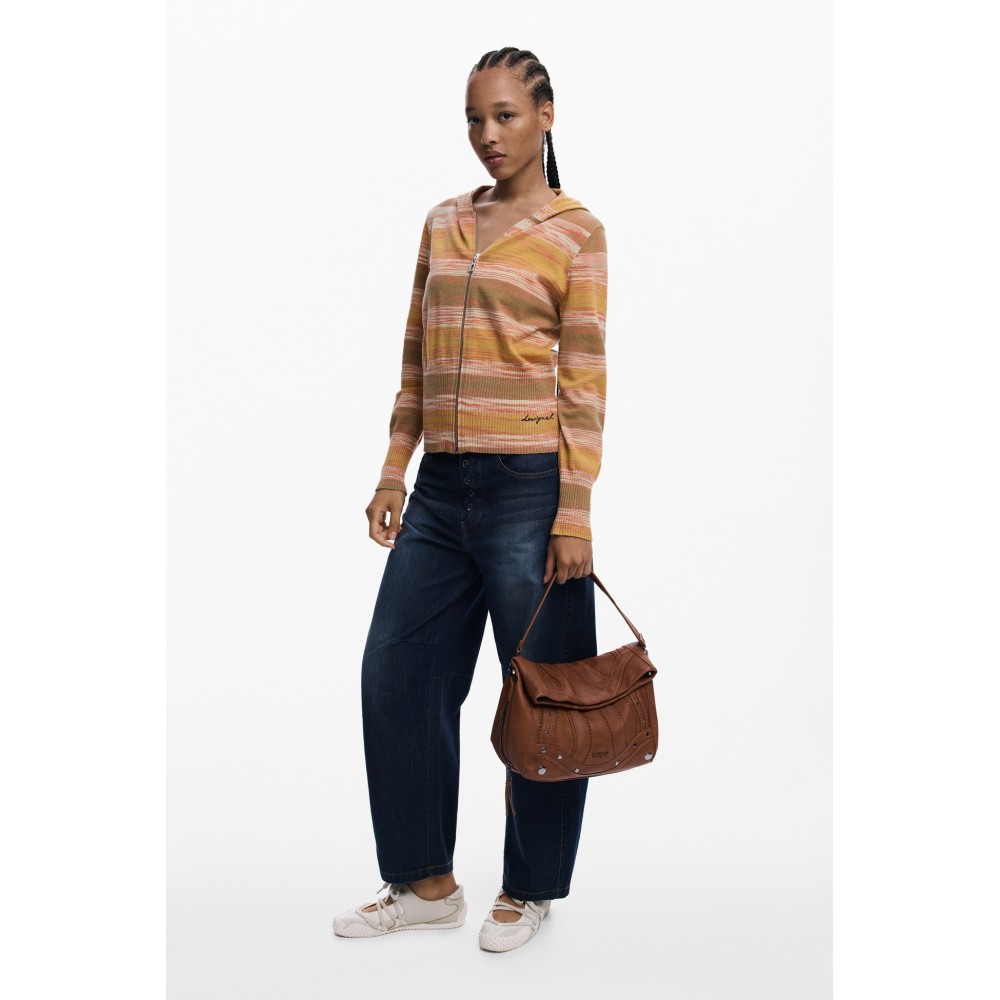 BOLSO EMBRO PATCH LOVERTY CAMEL