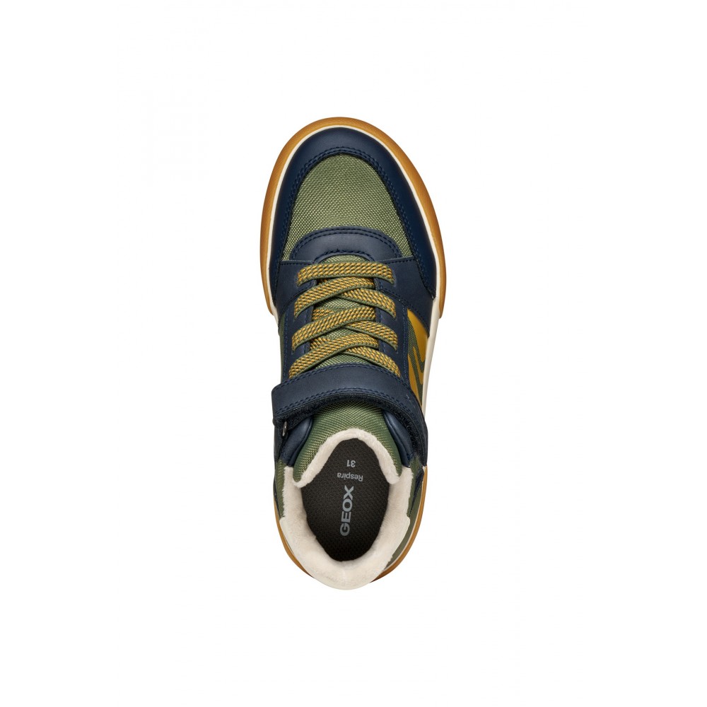 BOTITA ELASTICO Y VELCRO MILITARY/NAVY