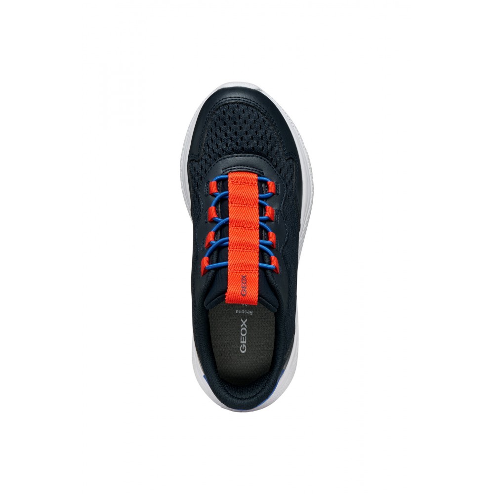 SNEAKERS ELASTICOS NAVY/RED