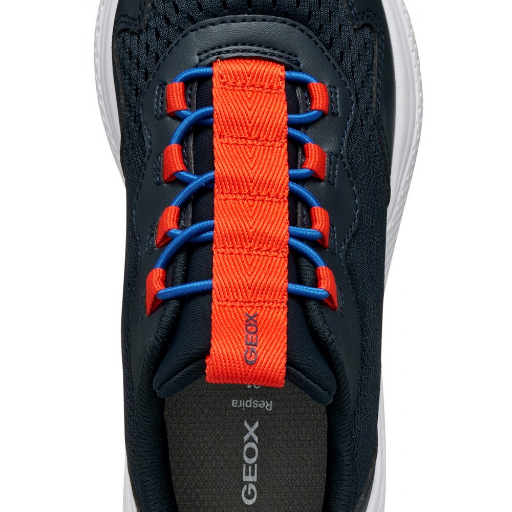 SNEAKERS ELASTICOS NAVY/RED