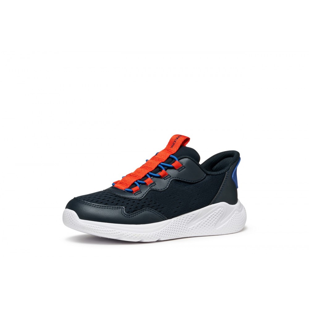 SNEAKERS ELASTICOS NAVY/RED
