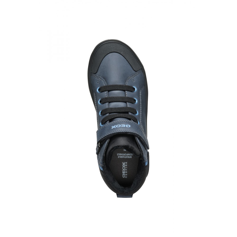 BOTITA ELASTICO Y VELCRO NAVY/LT BLUE