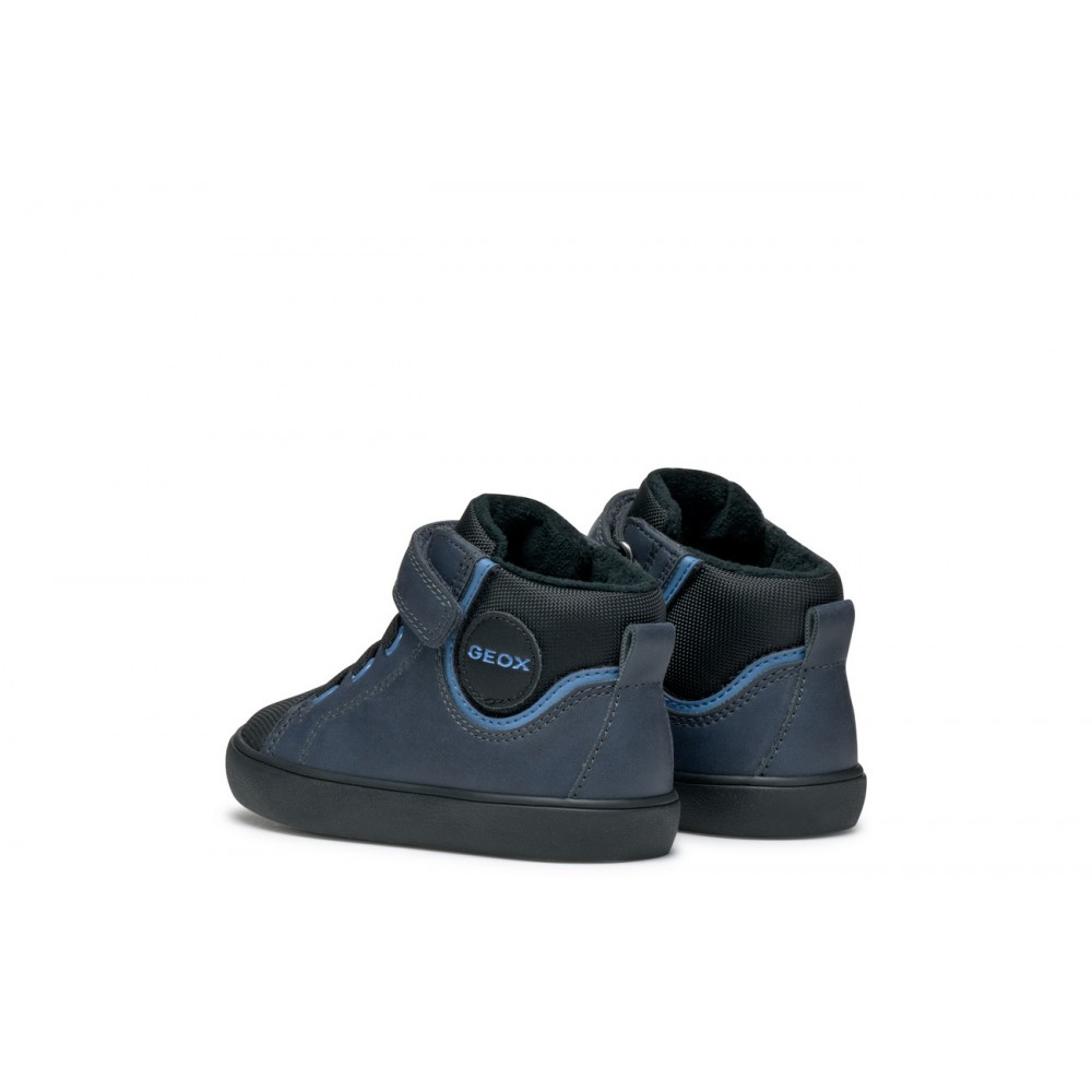 BOTITA ELASTICO Y VELCRO NAVY/LT BLUE