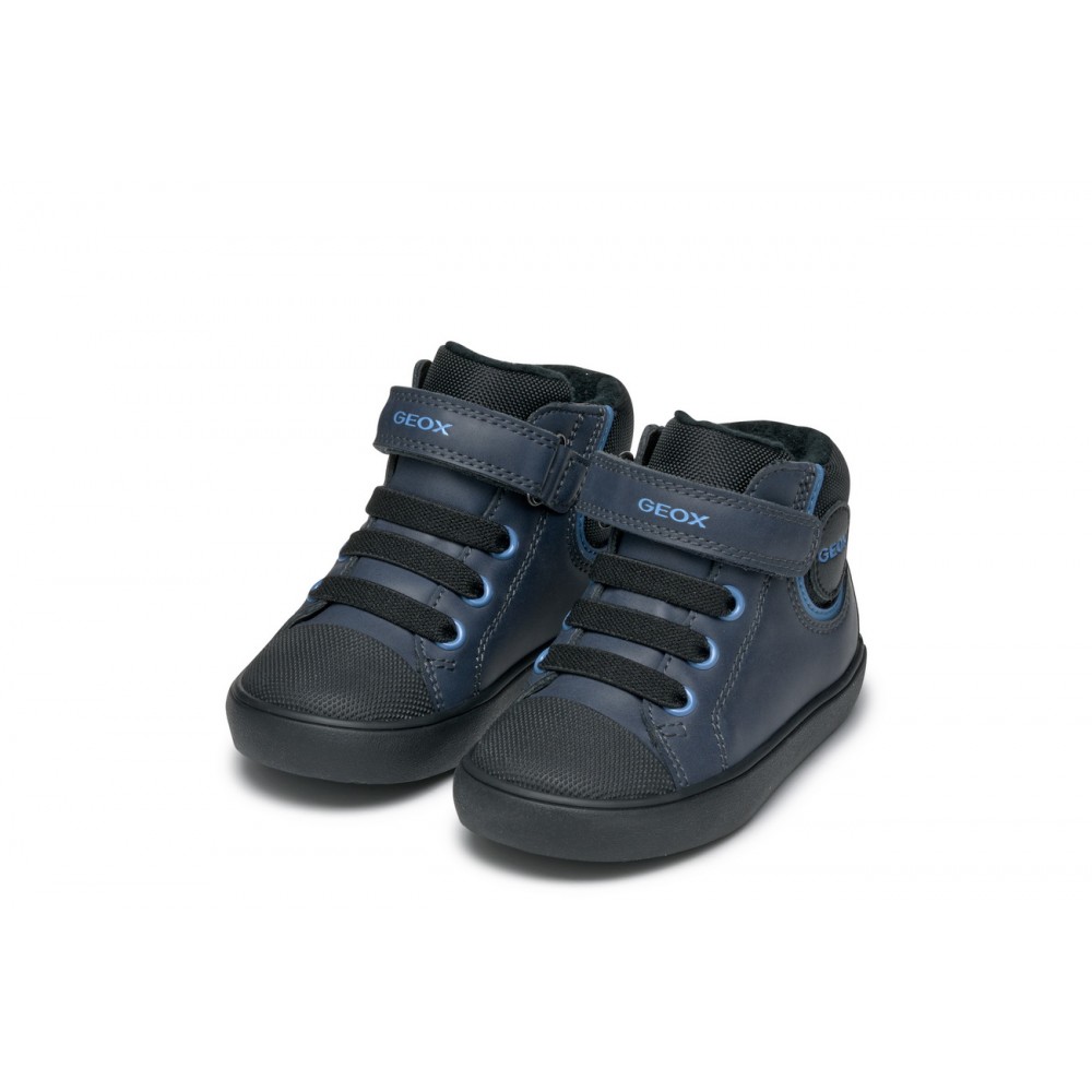 BOTITA ELASTICO Y VELCRO NAVY/LT BLUE