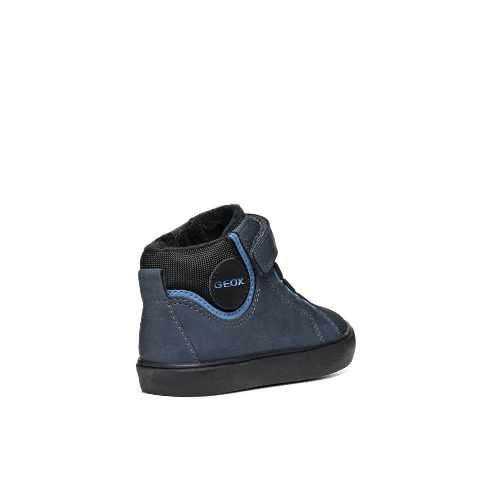 BOTITA ELASTICO Y VELCRO NAVY/LT BLUE