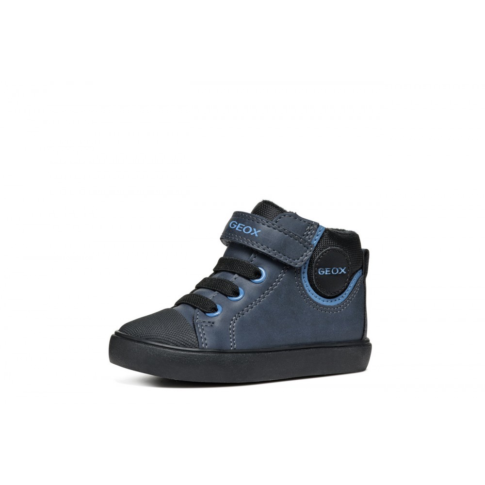 BOTITA ELASTICO Y VELCRO NAVY/LT BLUE